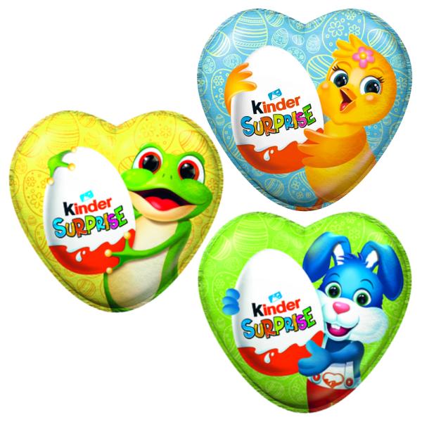 Kinderæg Surprise Hjerte