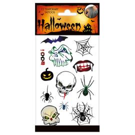 Halloween Midlertidige Tatoveringer 12-pak