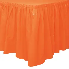 Bordskørt Plastik Orange