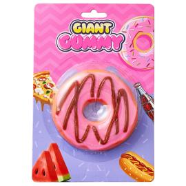 Giant Gummy Pink Donut 150g