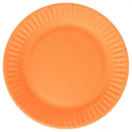 Papirtallerkener Orange