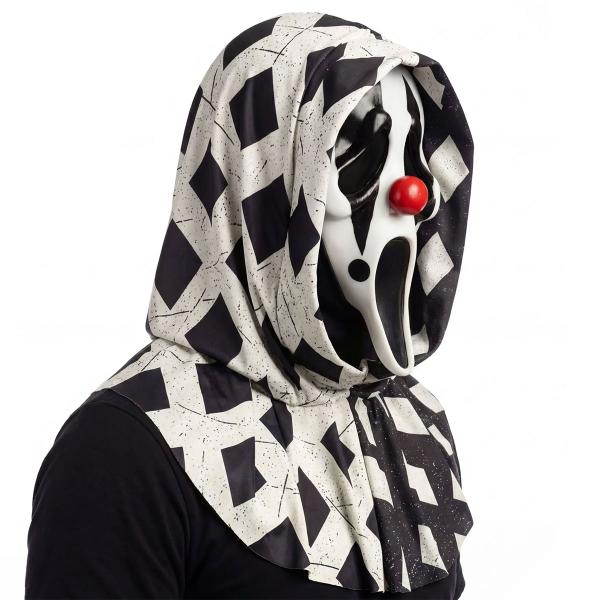 Heldækkende Klovnemaske Ghostface