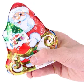 Chokolade Julemand med Kinder&aelig;g