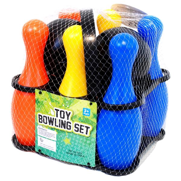 Bowlingsæt Børn Farvemix 8-pak