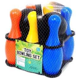 Bowlingsæt Børn Farvemix 8-pak