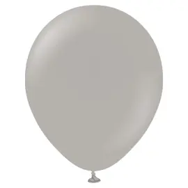 Grå Store Standard Latexballoner