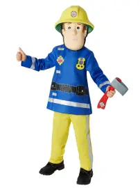 Brandmand Sam Børnekostume Medium