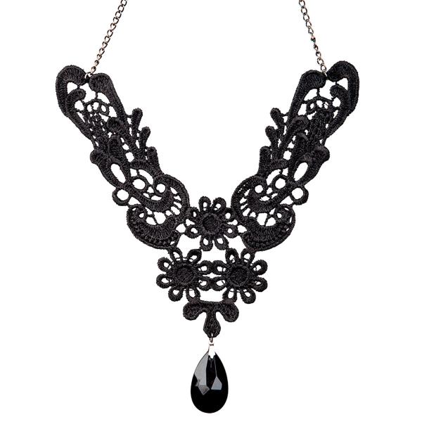 Gotisk Halskæde med Blonder