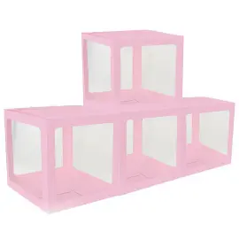 &AElig;sker Gennemsigtig/Lyser&oslash;d 4-pak