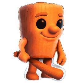 Folieballon Brainrot Tung Tung Tung Sahur 39 x 59 cm