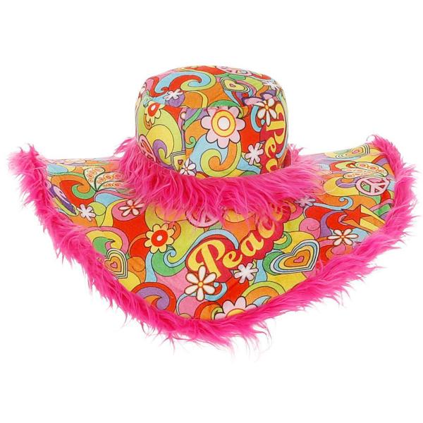 Hippie Solhat Flerfarvet