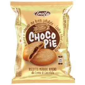 Bl&oslash;d Kage med Chokoladecreme 50g