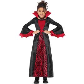 Vampyr Kostume Vinr&oslash;d/Sort B&oslash;rn