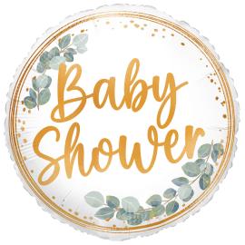 Baby Shower Rund Folieballon