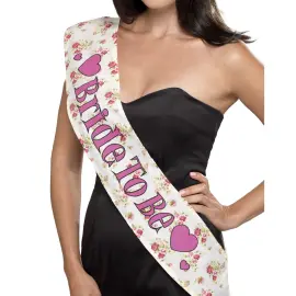 Bride To Be Ordensb&aring;nd Retro