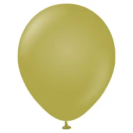 Grønne Store Standard Latexballoner Olive