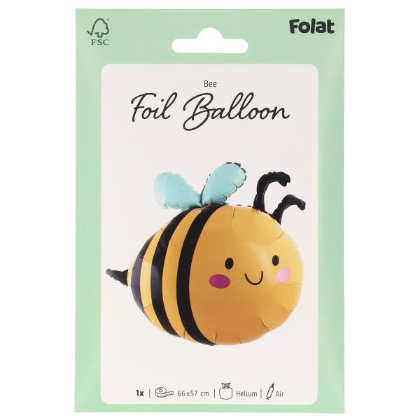Folieballon Bi 66 x 57 cm