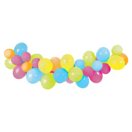 Ballonbue Flerfarvet