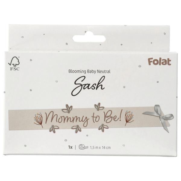 Ordensbånd Mommy To Be Beige