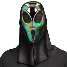 Rumvæsen Maske Iriserende Sort