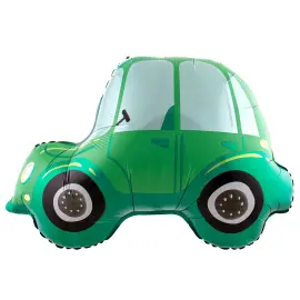 Folieballon Bil Gr&oslash;n 68 x 45 cm