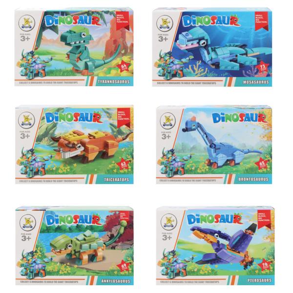 Byggeklodser Dinosaur 3+ år