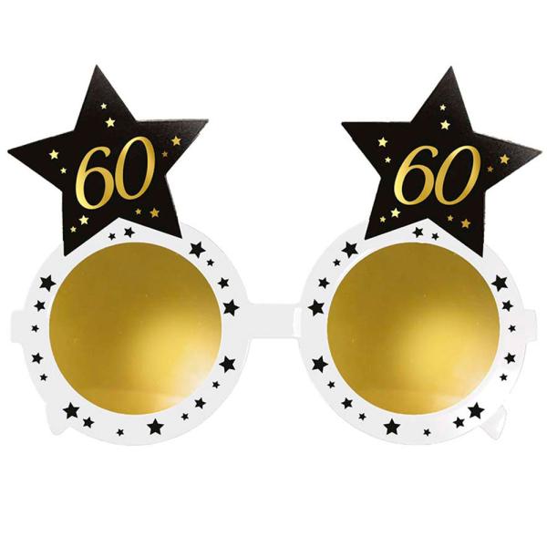 60-års Briller med Stjerner