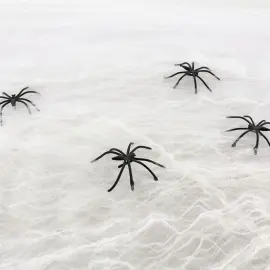 Spindelv&aelig;v Hvid