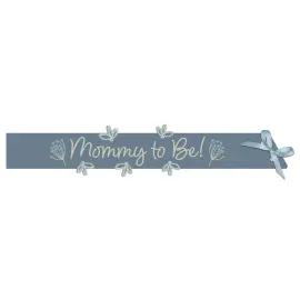 Ordensbånd Mommy To Be Blågrå