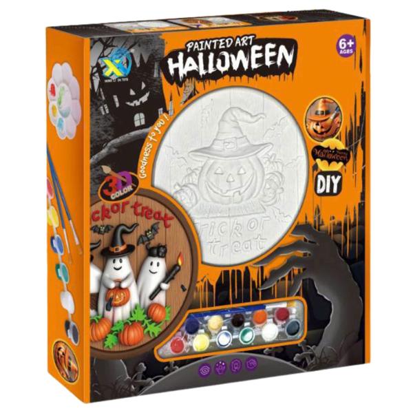 DIY Malesæt med Halloweenmotiv 6+ år