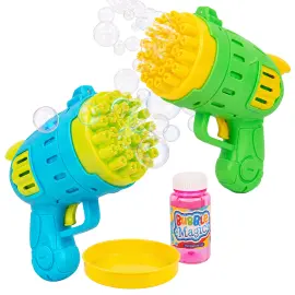 LED S&aelig;beboblepistol 32 Huller 50 ml 17 cm