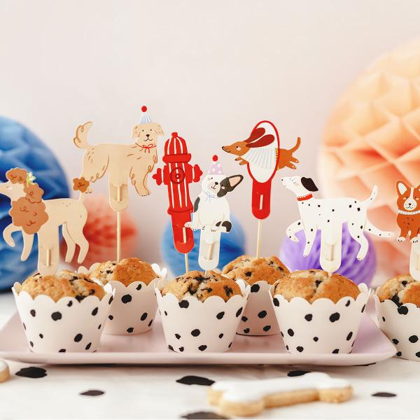 Cake Toppers Hundefest 7-pak