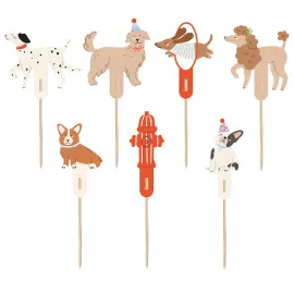 Cake Toppers Hundefest 7-pak