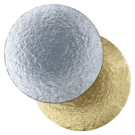 Kagefade 24 cm Guld og Sølv 100-pak