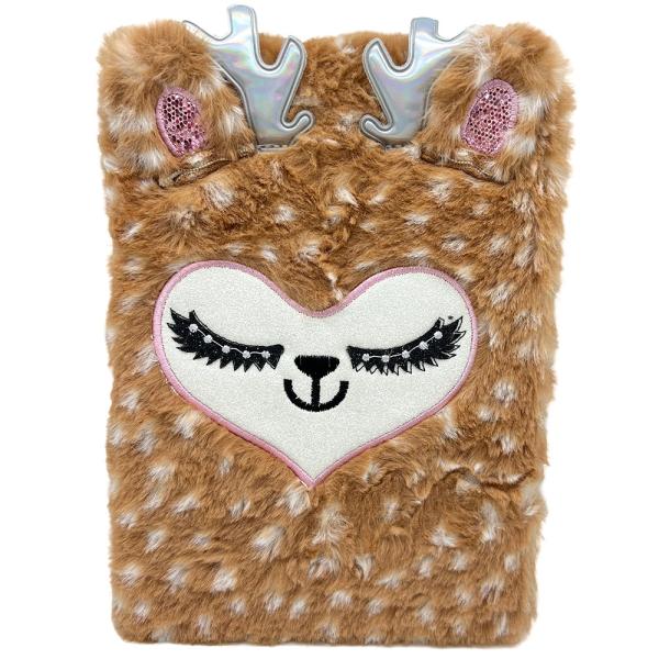 Notesblok Fluffy Rensdyr