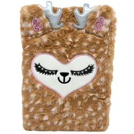 Notesblok Fluffy Rensdyr