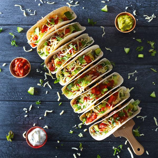 Træ Taco Holder
