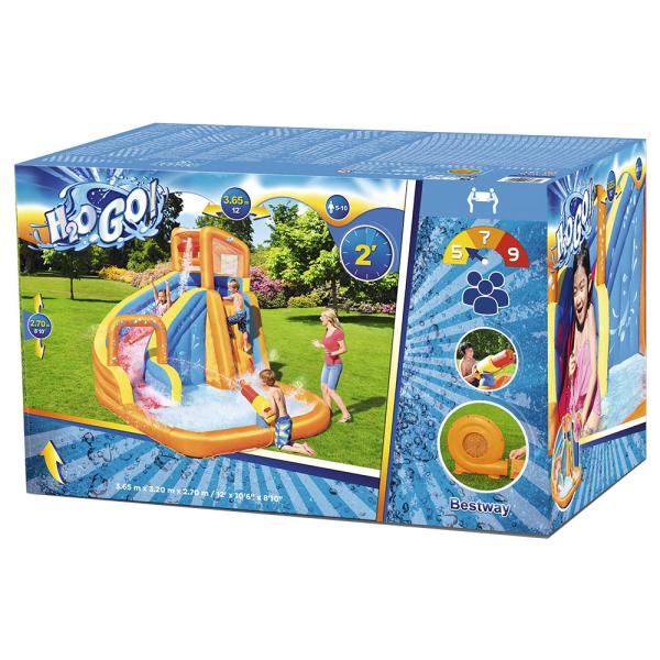 Oppustelig Vandpark Turbo Splash Water Zone