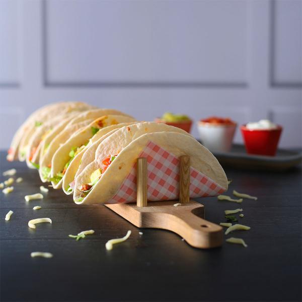 Træ Taco Holder