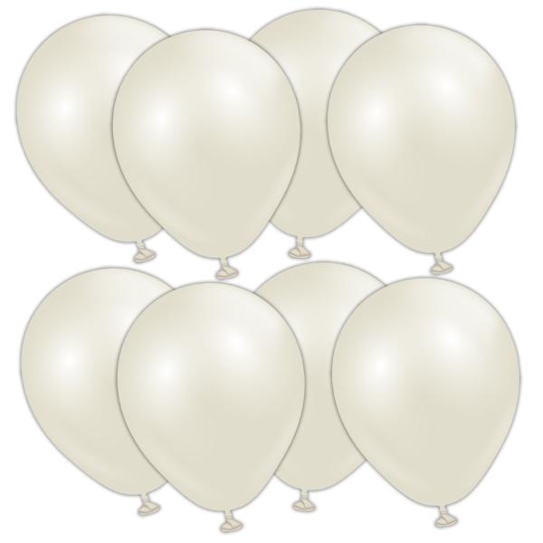 Latexballoner Elfenbenshvid 13 cm