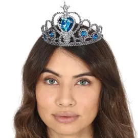 H&aring;rb&oslash;jle med Krone S&oslash;lv/Bl&aring;