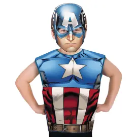 Captain America Partytime Sæt Børn