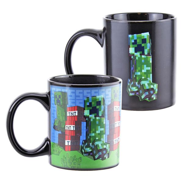 Varmeskiftende Minecraft Krus