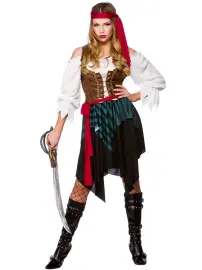 Caribbean Pirate Kostume Small