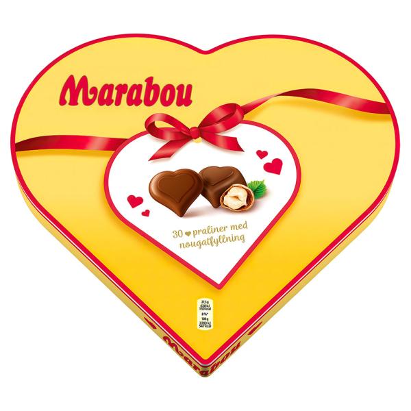 Marabou Chocolateæske Hjerte
