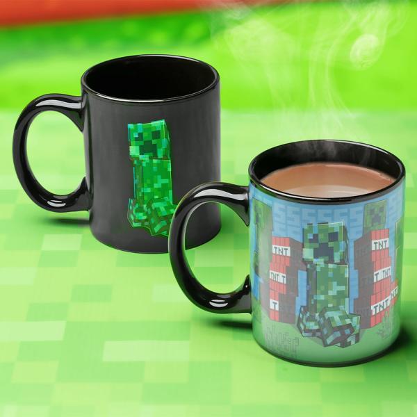 Varmeskiftende Minecraft Krus