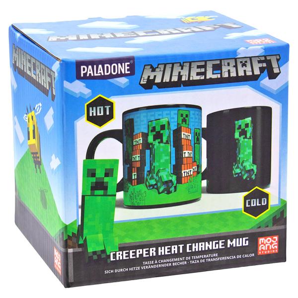 Varmeskiftende Minecraft Krus