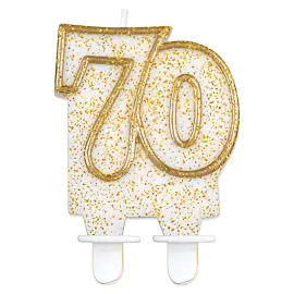 Kagelys 70 år Glitter