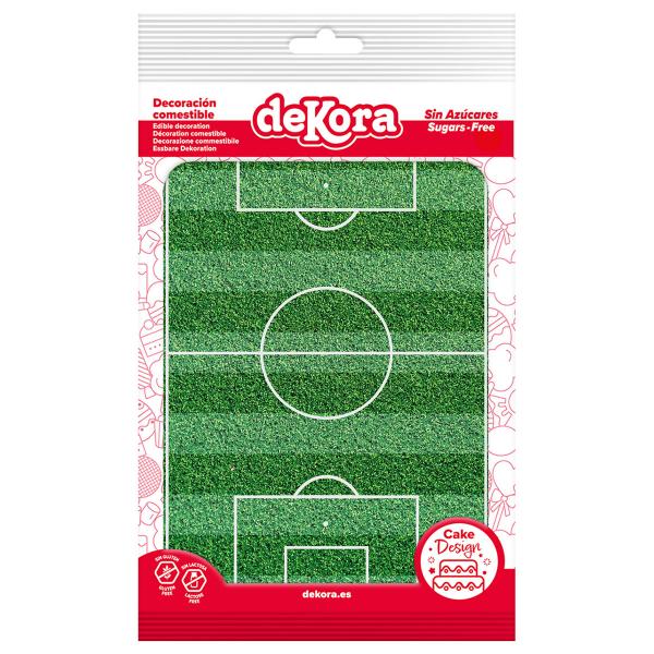 Kageprint Fodboldbane Rektangulært
