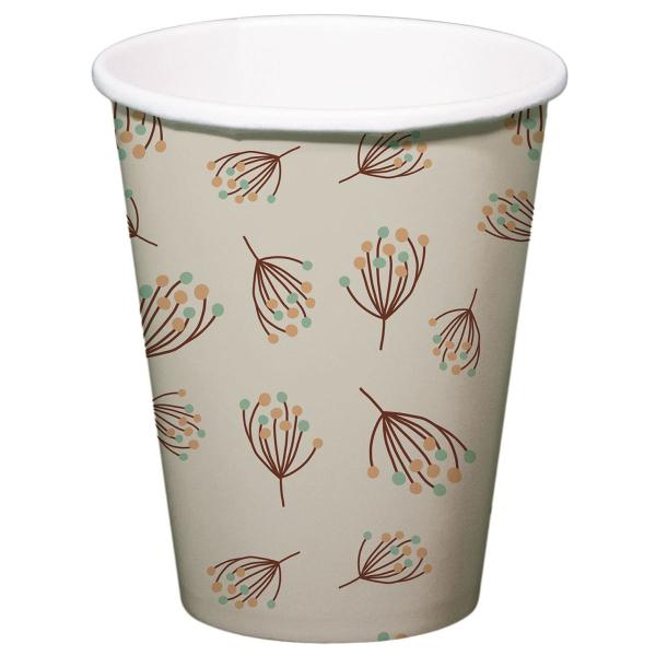 Papkrus Blomstrende Beige 8-pak